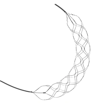 Stent Retriever nrog Aspiration Catheter