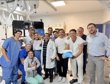 LAVA Liquid Embolic System Rhiav hauv Argentina